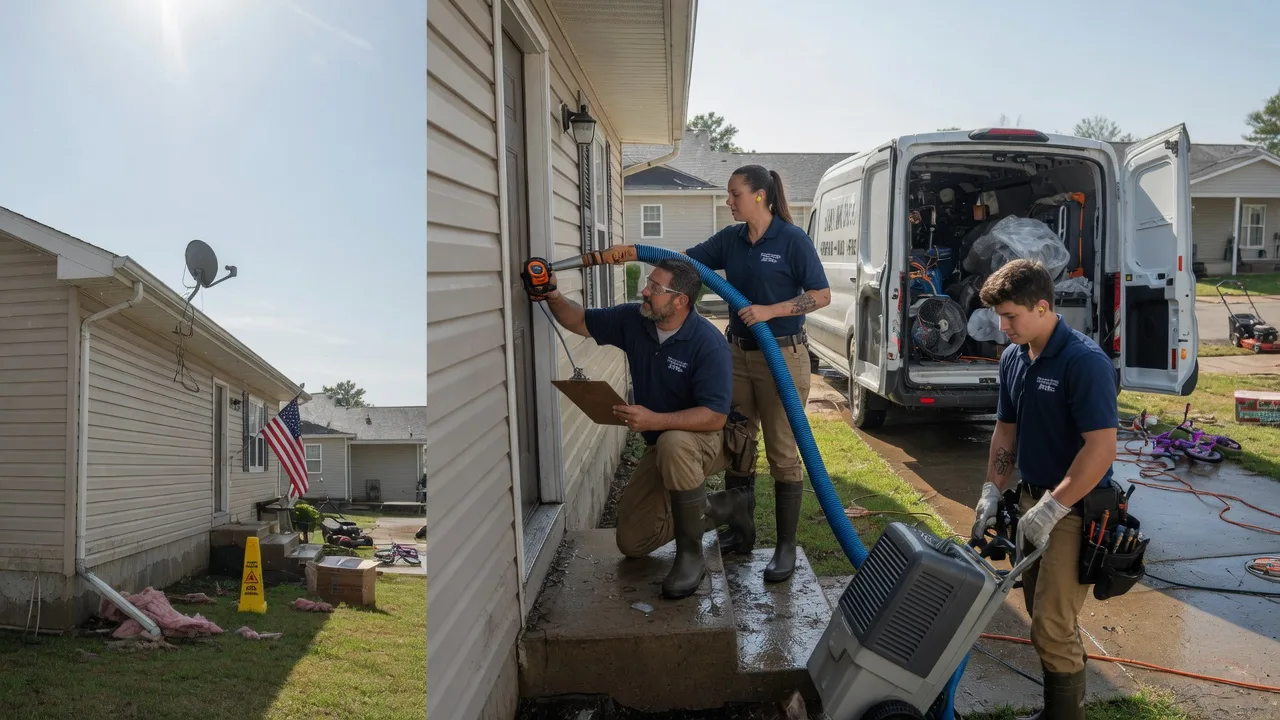 Ceiling Water Damage Restoration in Detroit Lakes, MN near me